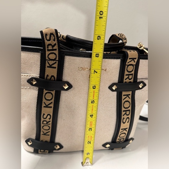 Michael Kors Small Canvas Tote Bag - Picture 9 of 14